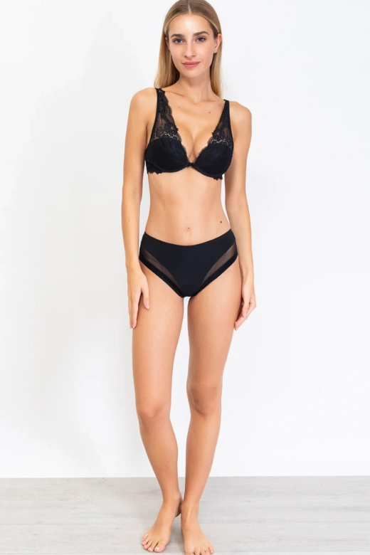 Modelujące figi EVERYBODY 1865, nero-czarny