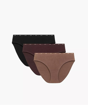 Figi Atlantic 3CLP-010B A'3 S-2XL cappucino-czekoladowy-czarny