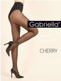 Rajstopy Gabriella 497 Cherry 2-4 nero