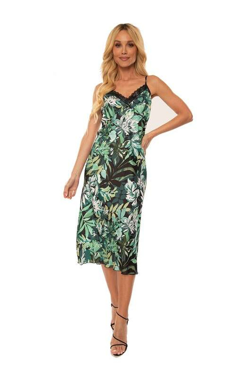 Koszula De Lafense 648 Lurdes w/r S-2XL zielony