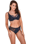 Biustonosz semi soft Gaia BS 1209 Naomi granatowy