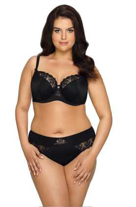 Biustonosz semi soft Ava 1921 Maxi black