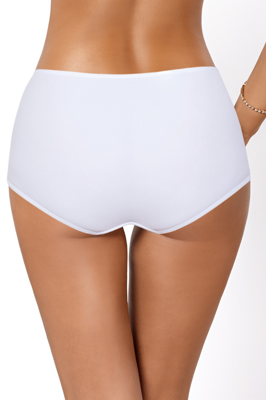 CASSI Figi z wysokim stanem i kokardką, białe