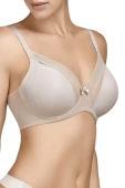 Biustonosz usztywniany fiszbinach KATIA, tierra-beż