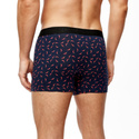 Bokserki Noviti BB006 Wzór M-2XL czarny papryczki