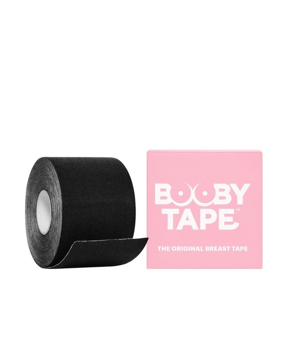 BOOBY TAPE - taśma podtrzymująca biust, czarna