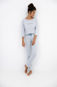 Piżama Sensis Daydreamer 3/4 S-XL gołębi