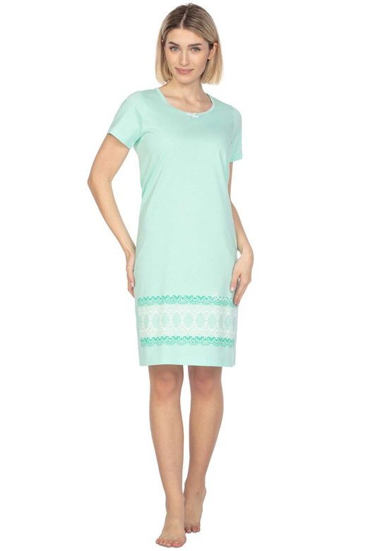 Koszula Regina 133 2XL-3XL kr/r L24 damska zielony