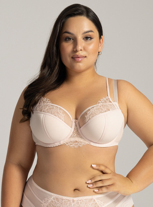 Biustonosz semi sioft Ava 2163 Maxi powdery