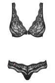 Komplet Obsessive Luvae SET czarny