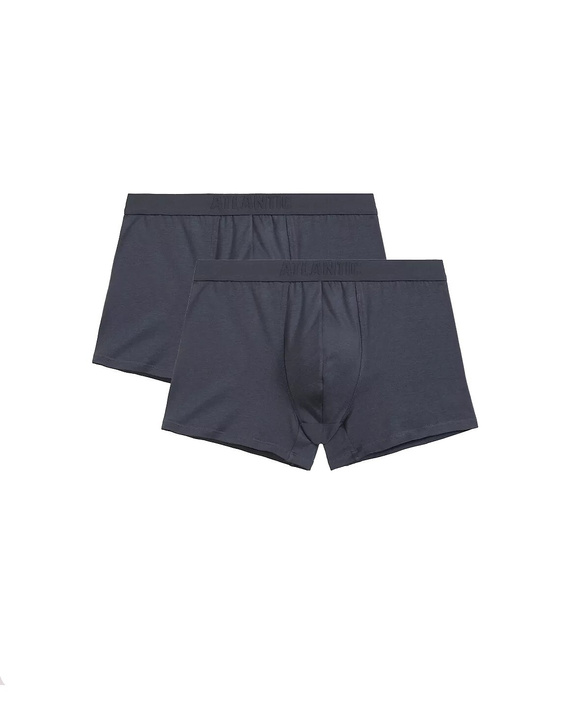 Bokserki Atlantic 2BMH-016 Bamboo A'2 S-2XL grafitowy