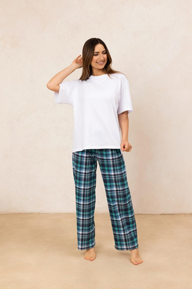 Piżama Regina 725 kr/r S-L Z25/26 damska zielony