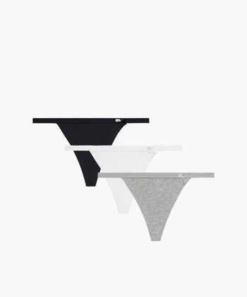 Stringi Atlantic 3CLP-007 A'3 S-XL beżowy-pudrowy-cappucino