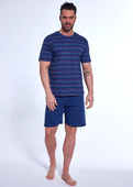 Piżama Cornette 338/50 kr/r S-2XL męska granatowy
