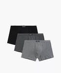 Bokserki Atlantic 3BMH-007 A'3 S-2XL grafitowy