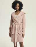 Szlafrok Henderson Ladies 43602 Devyn S-2XL dusty rose
