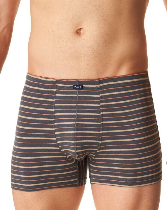 Bokserki Key MXH 303 B24 M-2XL brązowy