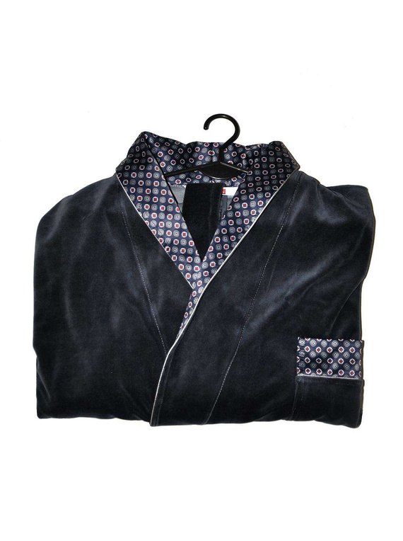 Szlafrok De Lafense 772 Bonjur krótki M-2XL męski jeans