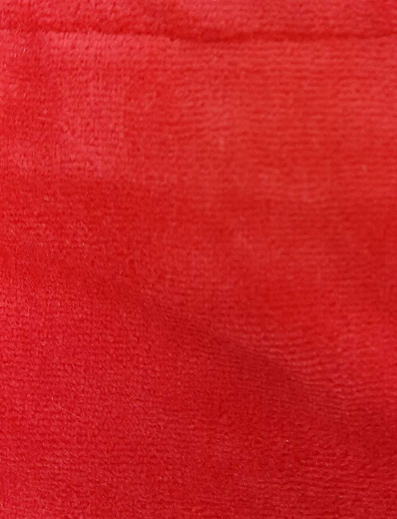 Szlafrok De Lafense 431 Welur zamek M-4XL damski turkusowy