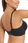 Miękki biustonosz bez fiszbin i usztywnień Marivi, negro/czarny