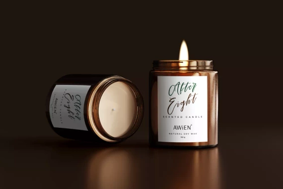 Świeca Sojowa o zapachu AFTER EIGHT