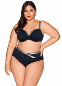 Biustonosz kąpielowy full cup Ava SK 224 Black Maxi black
