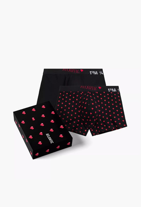 Bokserki Atlantic 2GMH-028/25 A'2 S-2XL czarny