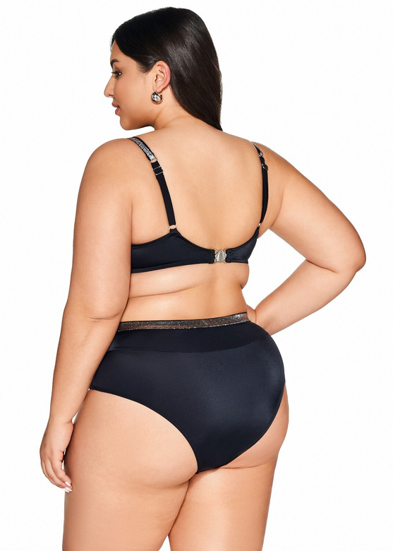 Biustonosz kąpielowy full cup Ava SK 224 Black Maxi black