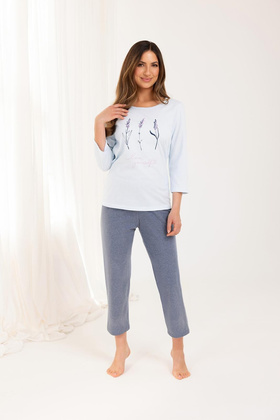 Piżama Regina 703 3/4 S-XL Z25/26 damska ecru