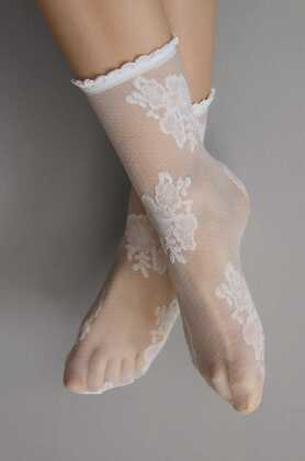 Skarpetki Veneziana Fanny cappuccino