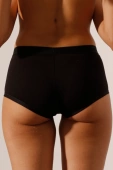 Damskie bokserki szorty Ananas, nero-czarne