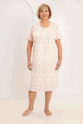 Koszula Regina 018 kr/r 2XL-3XL W26 damska morelowy