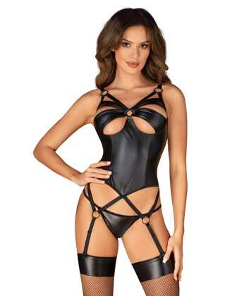 Gorset Obsessive Armares Corset XS-2XL czarny