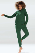 Modny komplet damski/dres z kapturem Seattle, zielony