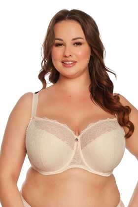 Biustonosz semi soft Gaia BS 1207 Hannah Maxi Beżowy beżowy