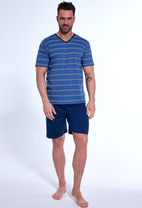 Piżama Cornette Various 330/47 kr/r 3XL-5XL męska granatowy