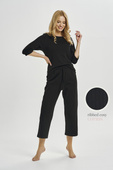 Piżama Taro Melania  3445 7/8 S-XL Z25/26 damska czarny