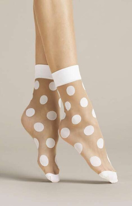 Skarpetki Fiore G 1080 Virginia 20 den white/poudre