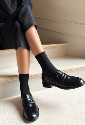 Skarpetki Veneziana Katrin 40 den black