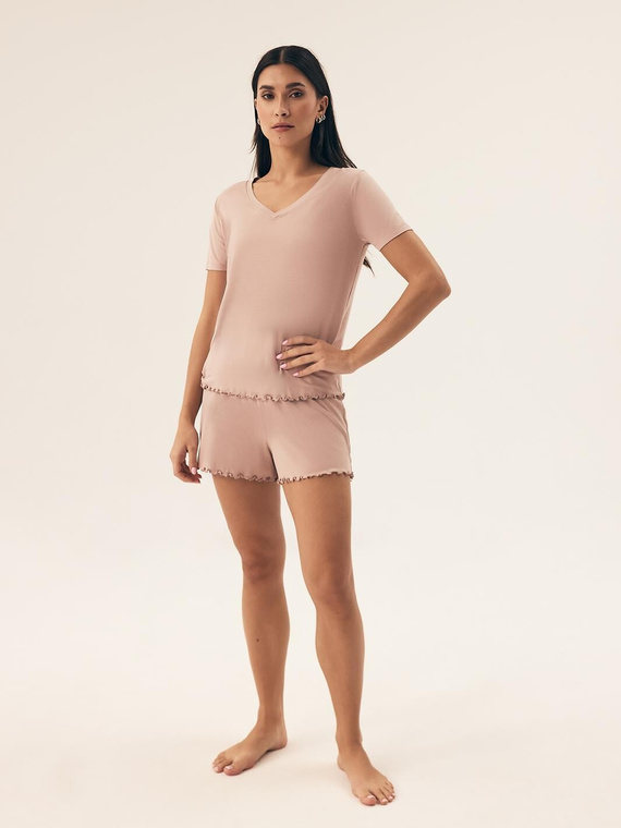 Piżama Henderson Ladies 42679 Noves kr/r S-2XL sand