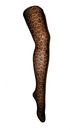 Rajstopy Veneziana Leopardo 20 den nero