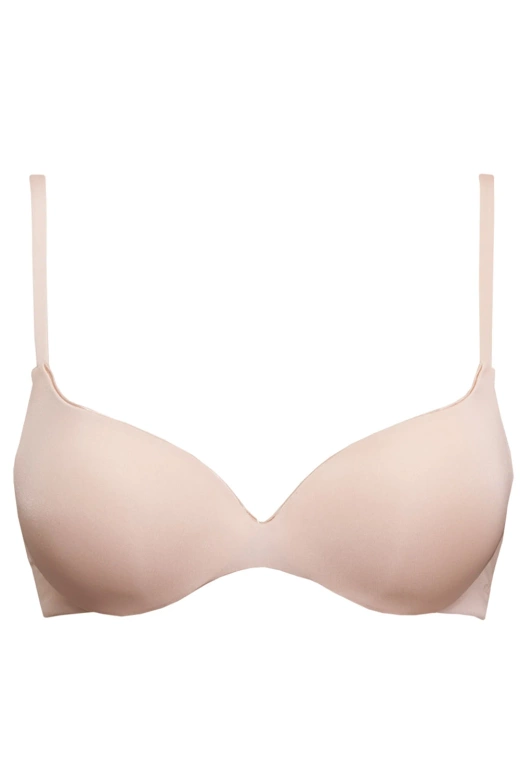 Biustonosz Push-Up z niewidocznymi fiszbinami Fantastic 1368, cipria/beżowy