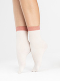 Skarpetki Fiore G 1137 Biscuit 60 den ecri-pink