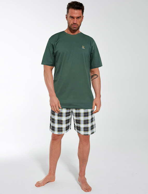 Piżama Cornette 326/182 Nature 2 kr/r M-2XL męska zielony
