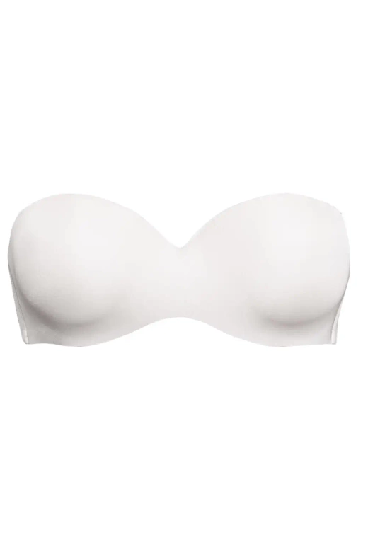 Biustonosz Bardotka Gładki Samonośny Fantastic 1580, bianco/biały