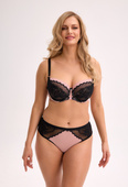 Biustonosz soft Gaia BS 1309 Elara czarny-różowy