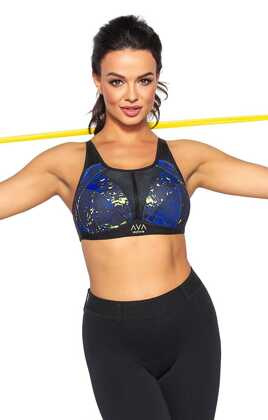 Biustonosz soft Ava Active Naomi Sportowy blue/niebieski