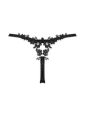 Stringi Obsessive Celia Noir Crotchless Thong czarny