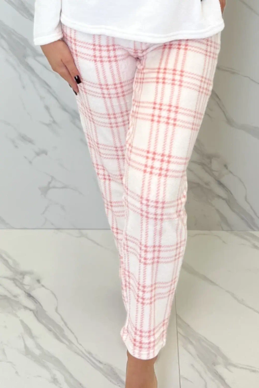 Polarowa ciepła piżama z Misiem Madlen, ecru