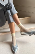 Skarpetki Veneziana Alice limoncello